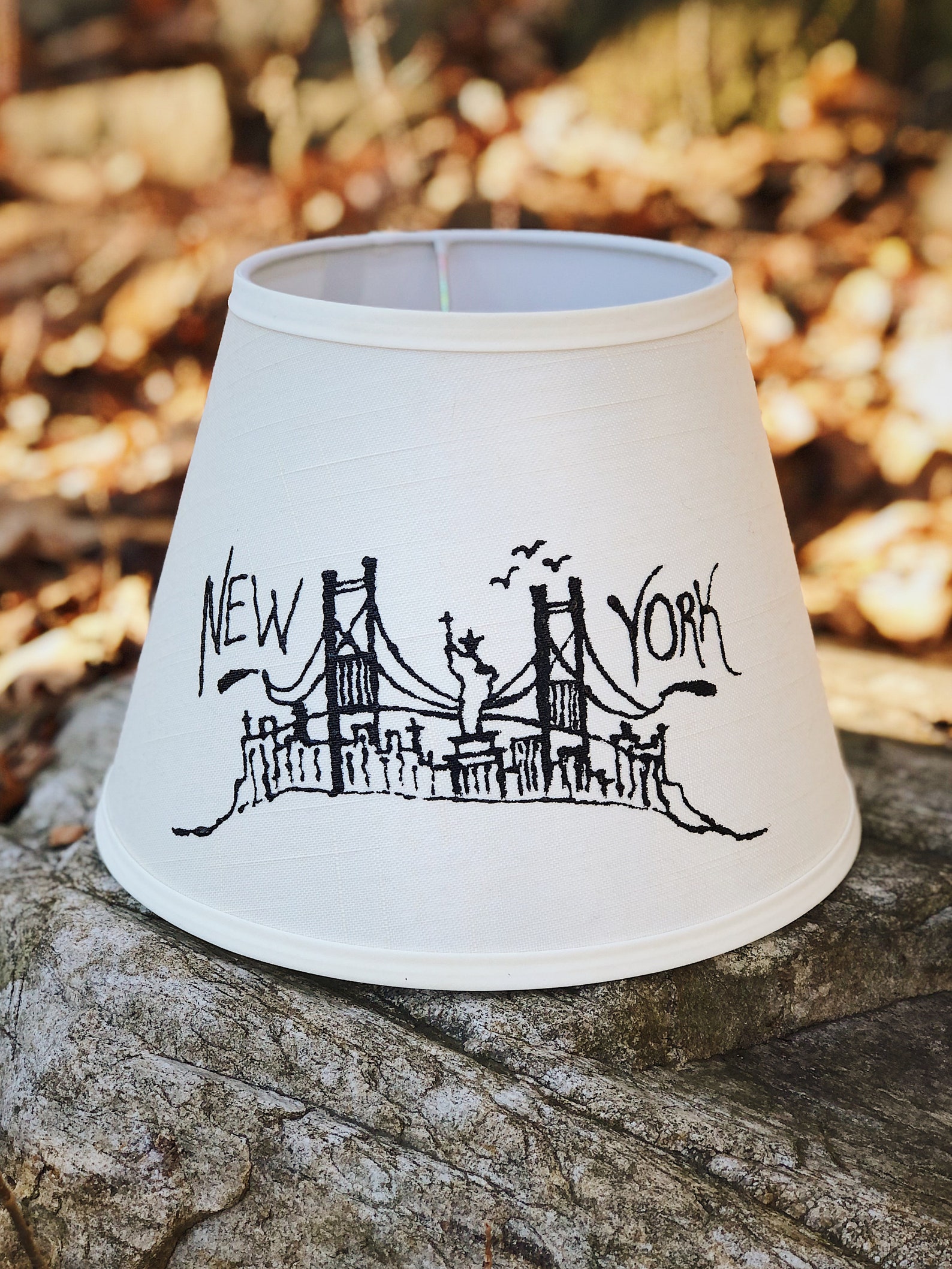 NYC Lamp New York Lamp New York Lamp Shade New York Skyline Etsy