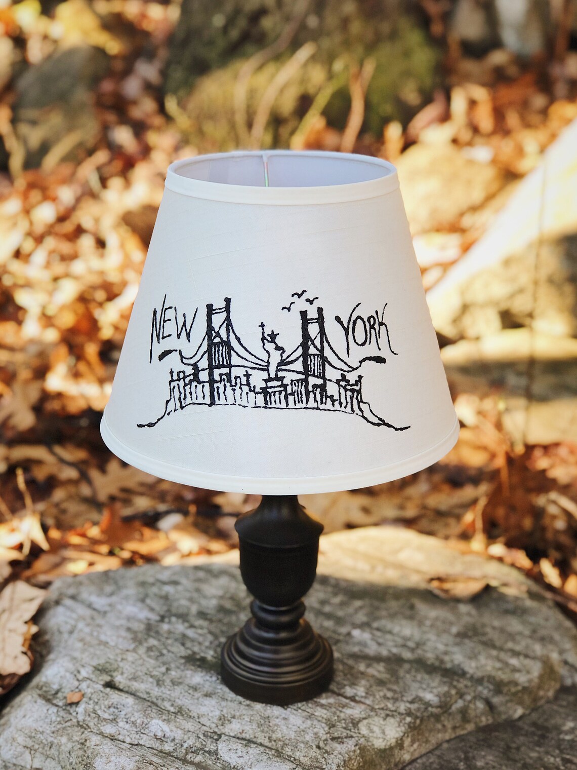 NYC Lamp New York Lamp New York Lamp Shade New York Skyline Etsy