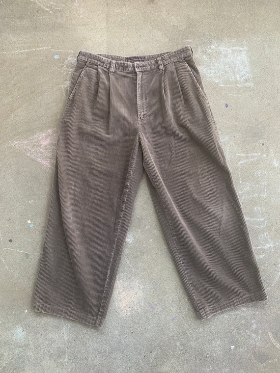 Vintage Abercrombie and Fitch 1990s Y2K Wide Wale… - image 2