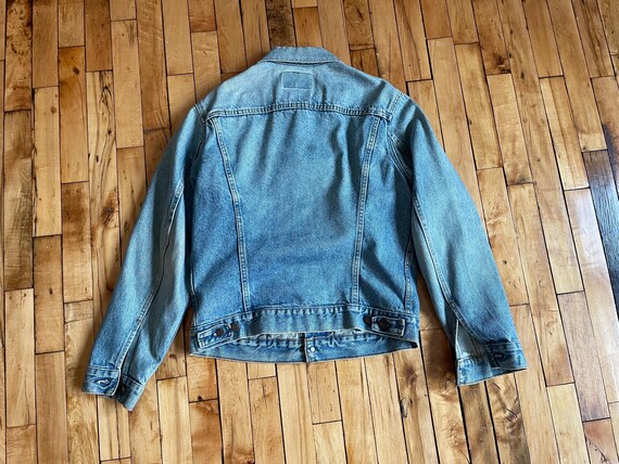 Vintage 1970s 1980s Levi’s Denim Jean Trucker Jac… - image 2