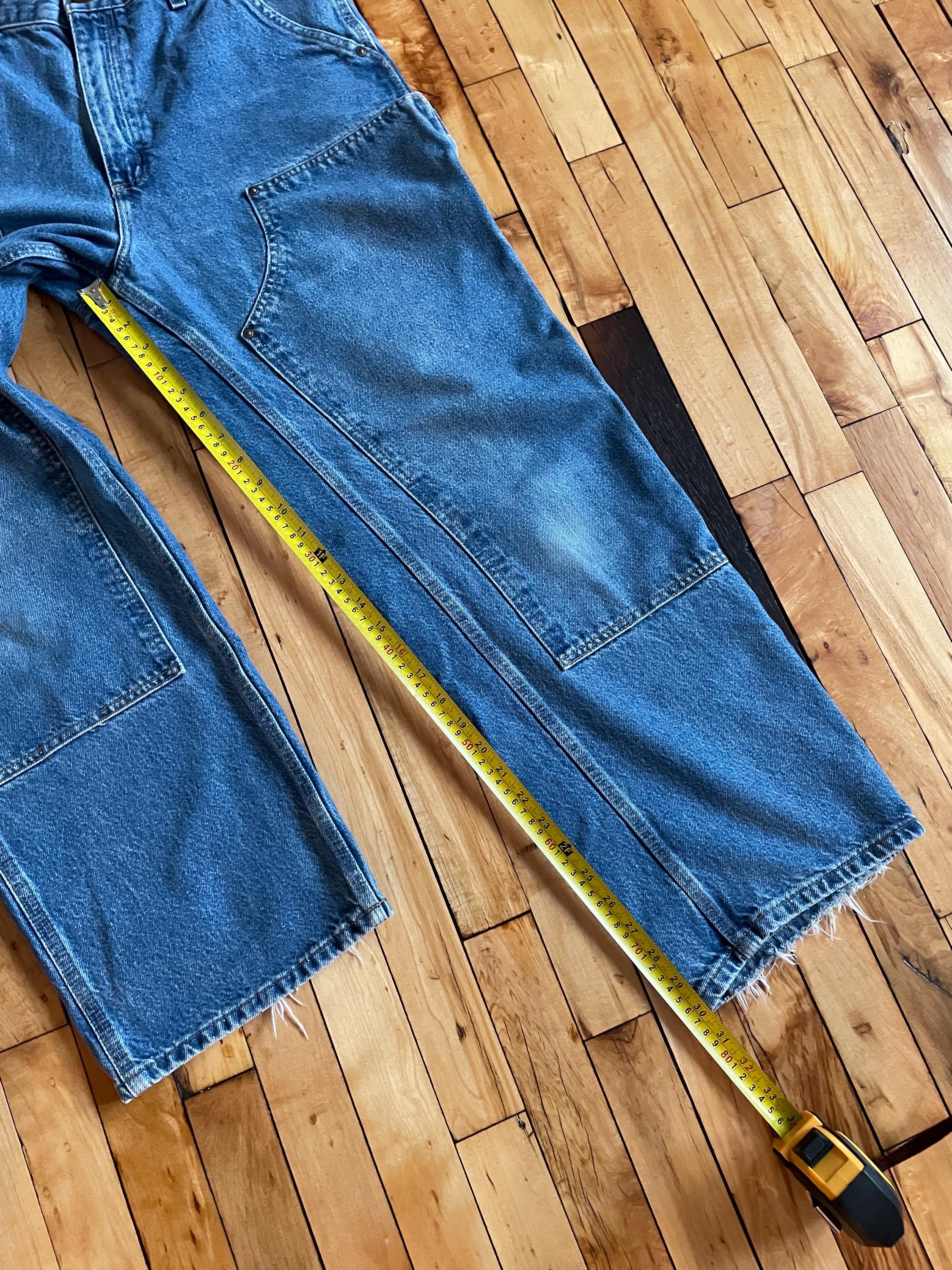 Vintage Carhartt Double Knee Jeans 32x30 Made in Mexico Streetwear