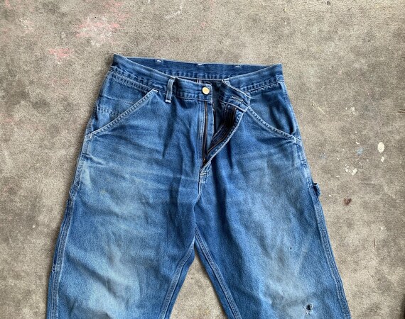 Vintage Distressed 1980s 1990s Carhartt Carpenter