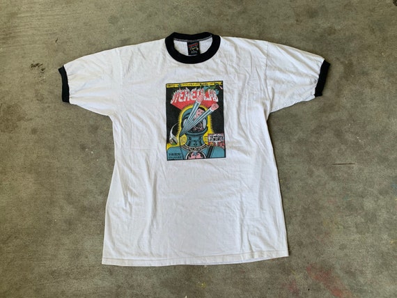 Vintage 1990s Stereolab Concert Tour Ringer T Shi
