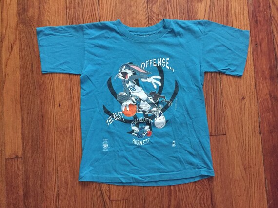 vintage charlotte hornets shirt