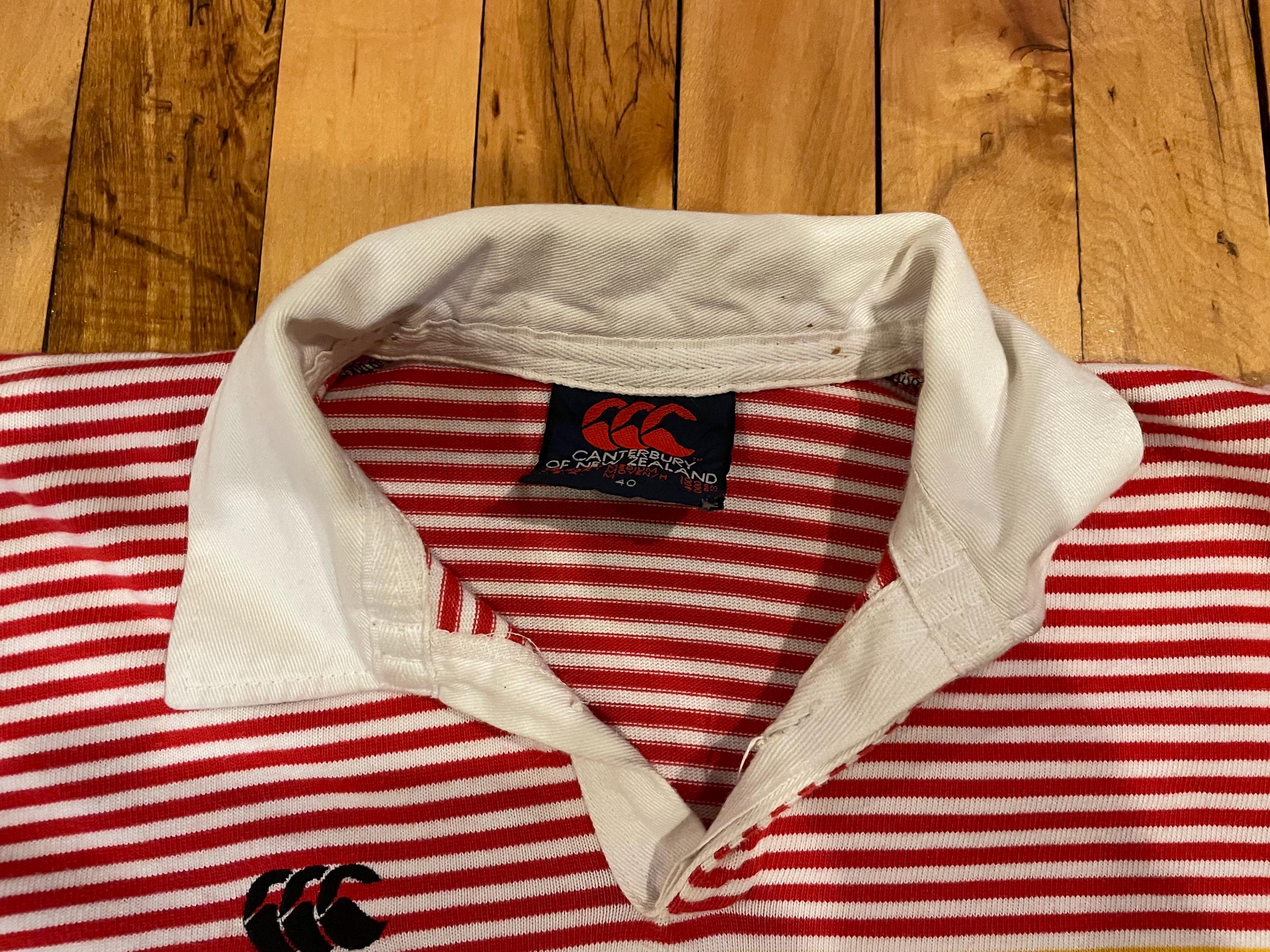 Vintage Waikato Chiefs Rugby Shirt Jersey Polo Long Sleeve Rare