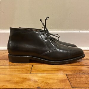 靴 80s service shoe by International Shoe C Vintage International Shoe Company Men's Dress Shoes Brown