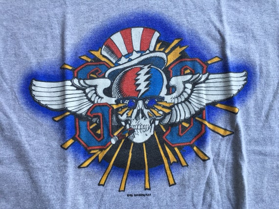 Vintage 1970s 1980s Grateful Dead Heather Grey NO… - image 2