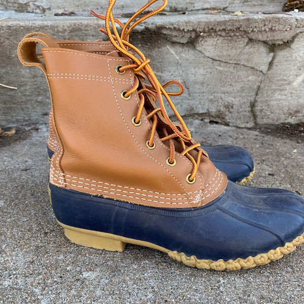 Ll Bean Duck Boots Etsy