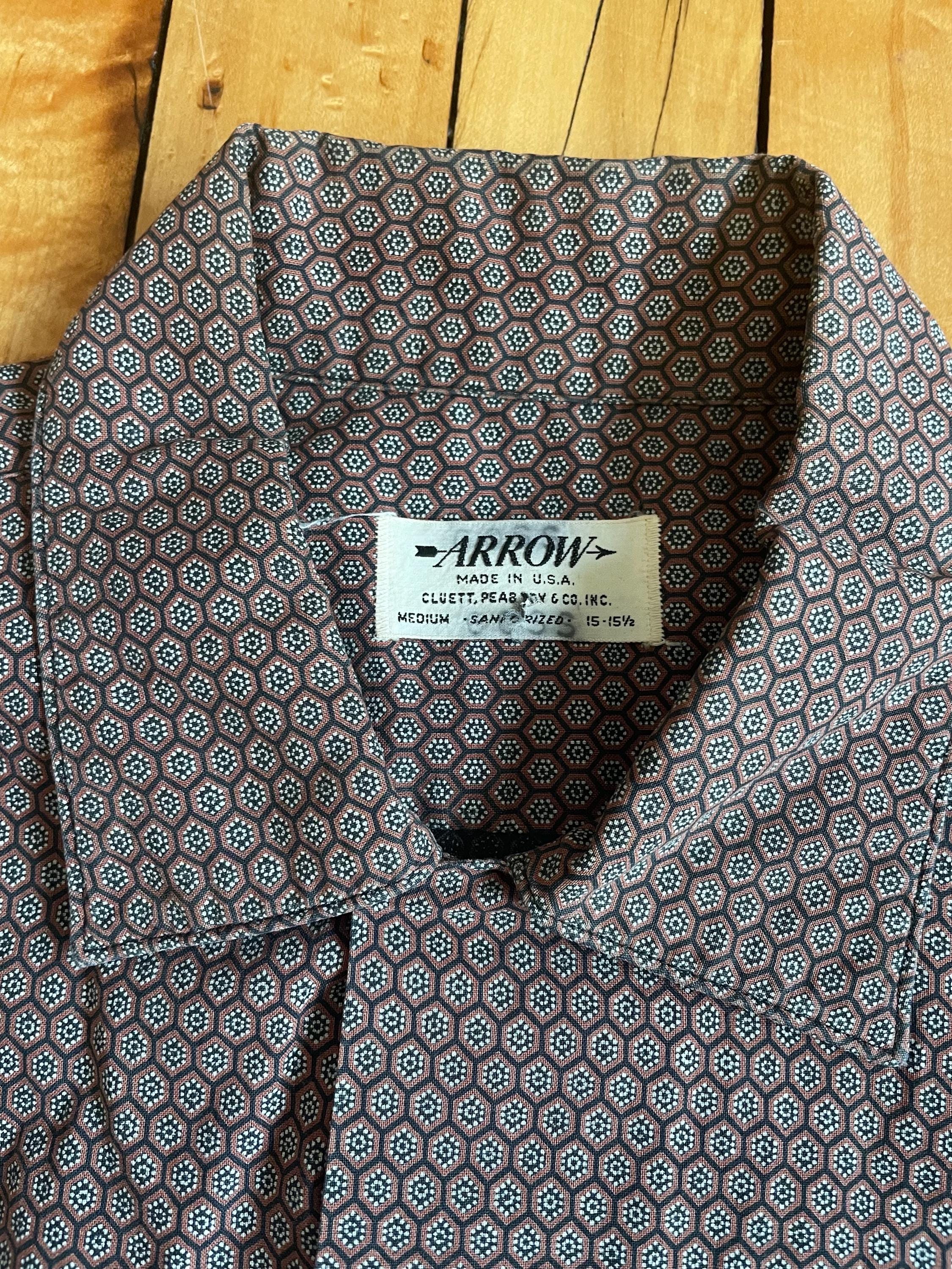 トップス Arrow 60s 15 1/2 Medium made in usa il_fullxfull.7082384769_842o.jpg