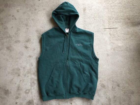 nike hooded vest