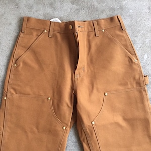 パンツ Old English Canvas DoubleKneePainterPant Vintage Carhartt Double Knee Duck Canvas Pants 80's To 90's