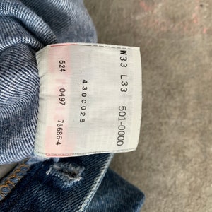 levis 501 32x29