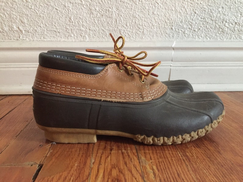 ll bean canvas duck boots