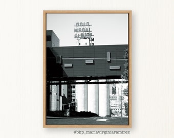 USA print , Architectural Black and White Minneapolis photography, Urban travel Digital Print,Contemporary Minimalist print INSTANT DOWNLOAD