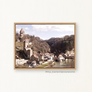 Swiss city, Fribourg Switzerland Landscape Photography,Urban Middle Age City Digital Wall Art,Modern Farmhouse Style Art INSTANT DOWNLOAD