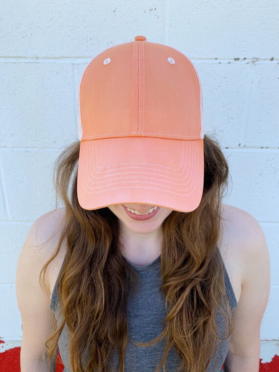ladies orange hats