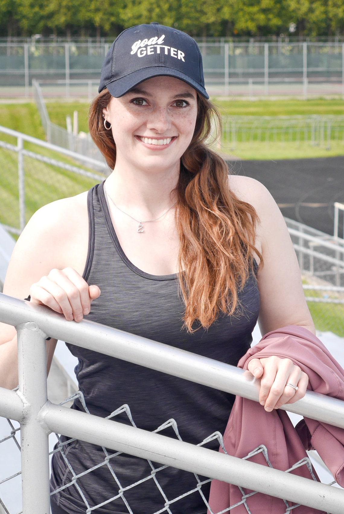 Goal Getter Hat Gym Hat for women Workout Hat Fitness Hat Etsy