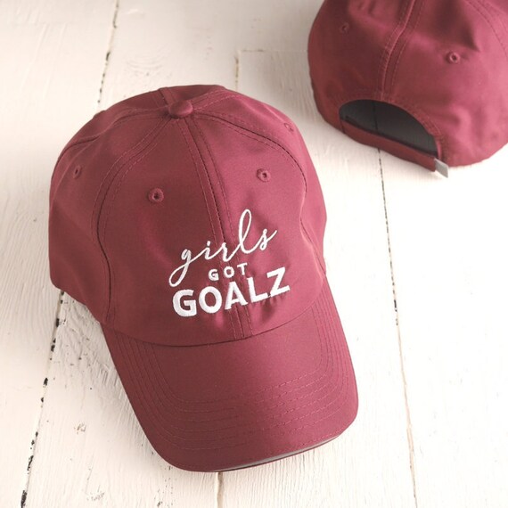 girls burgundy hat