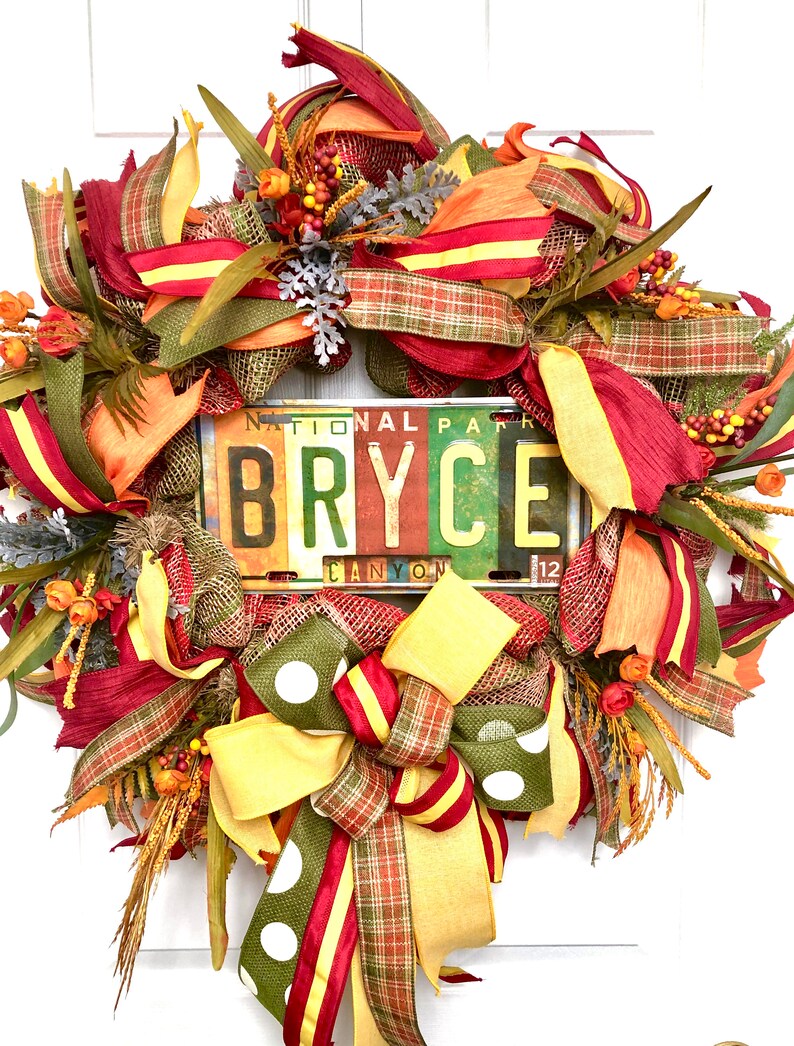 On Sale Wreath Everyday Wreath Wreaths for Front Door Bryce Canyon Wreath Sale Travel National Park Front Door Wreath Bryce Canyon