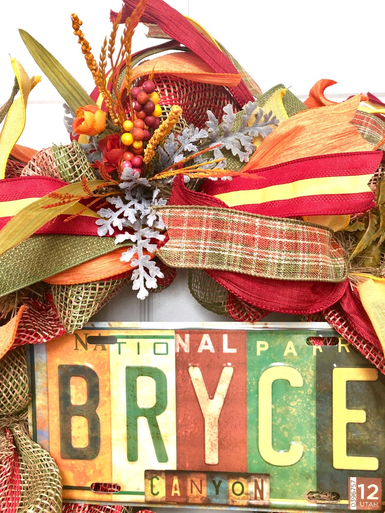 On Sale Wreath Everyday Wreath Wreaths for Front Door Bryce Canyon Wreath Sale Travel National Park Front Door Wreath Bryce Canyon
