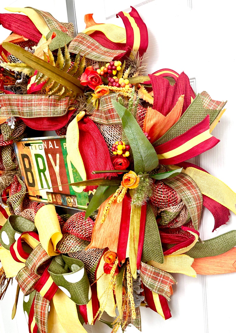 On Sale Wreath Everyday Wreath Wreaths for Front Door Bryce Canyon Wreath Sale Travel National Park Front Door Wreath Bryce Canyon