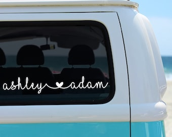 Custom Door Decals Vinyl Stickers Multiple Sizes Anniversary Husband Wife Names Lifestyle Happy Anniversary Outdoor Luggage & Bumper Stickers for Cars Blue 30X20Inches Set of 5 Custom Door Decals Vinyl Stickers Multiple Sizes Anniversary Husband Wife Names Lifestyle Happy Anniversary Outdoor Luggage & Bumper Stickers for Cars Blue 30X20Inches Set of 5