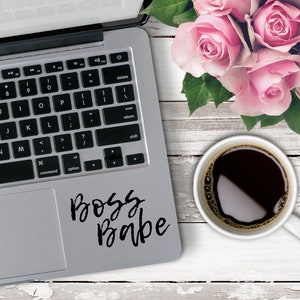 Boss Babe Car Decal, Boss Babe Car Sticker, Car Decal, Boss Sticker, Window Decal, Window Sticker, Boss Babe Decal, Laptop Decal, Tumbler