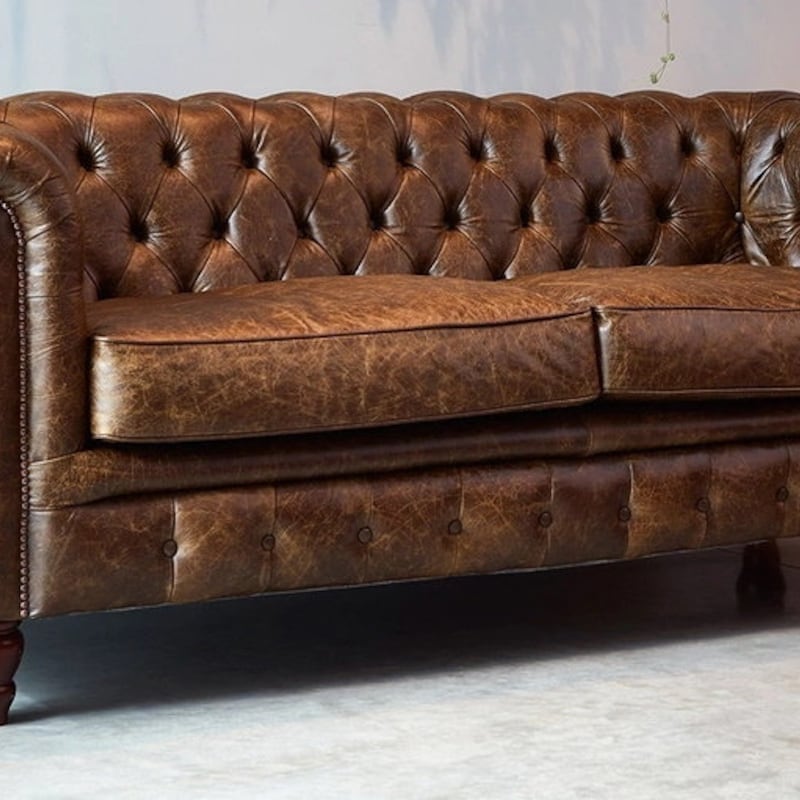 Cognac Leather Loveseat Etsy cognac-leather-loveseat-etsy