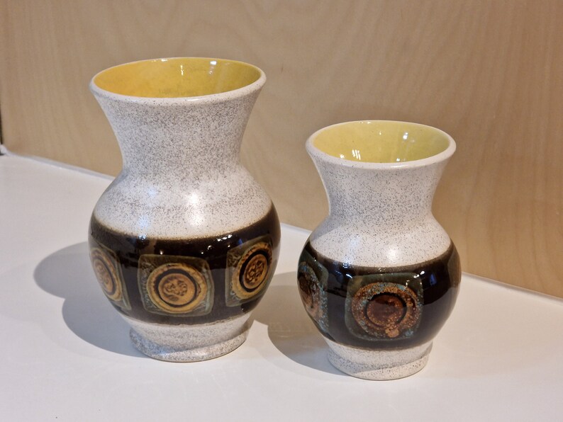 Pair of West German Dumler and Breiden vases image 1