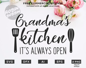 Download Grandmas kitchen svg | Etsy