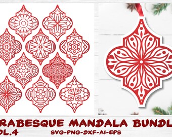 Arabesque Tile Lantern Tile Svg Svg Png Jpg Home Depot Etsy