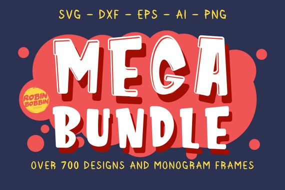 Download Mega Svg Cut File Bundle Over 700 Cut File For Cricut Cameo Etsy