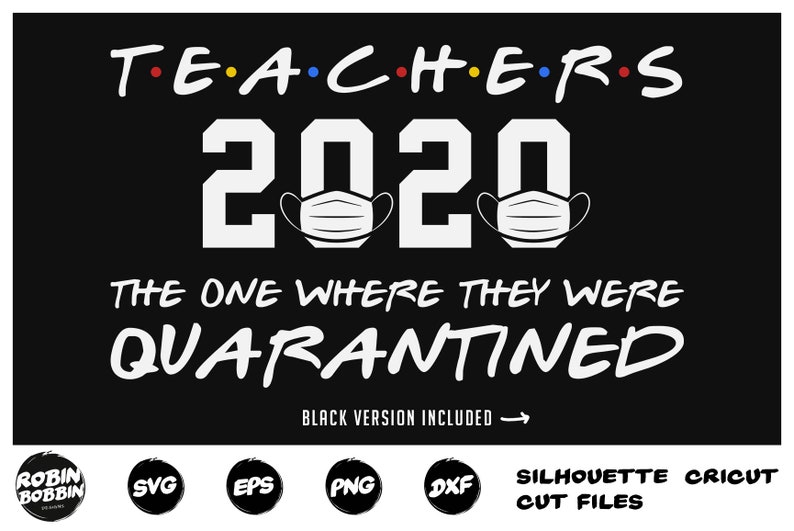 Download Teachers 2020 The One Where They Were Quarantined Teacher svg | Etsy