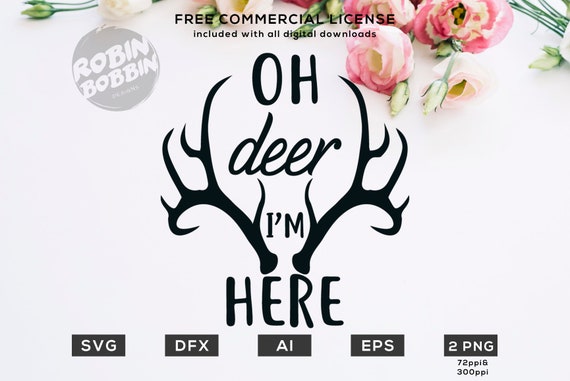 Download Baby Svg Oh Deer Svg File Cricut Explore More Oh Deer Etsy