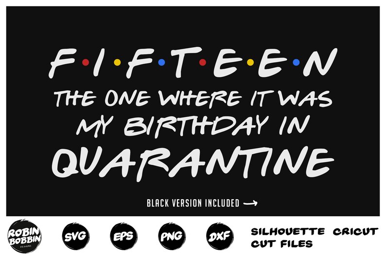 Download 15th Birthday 2020 Svg Fifteen the one where it was my | Etsy
