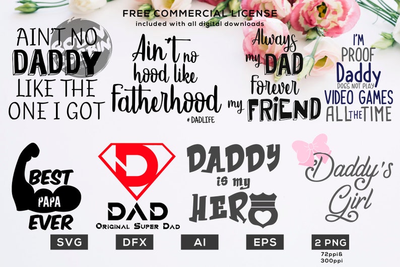 Download Father Day svg Bundle Daddy Life Bundle svg dxf eps | Etsy