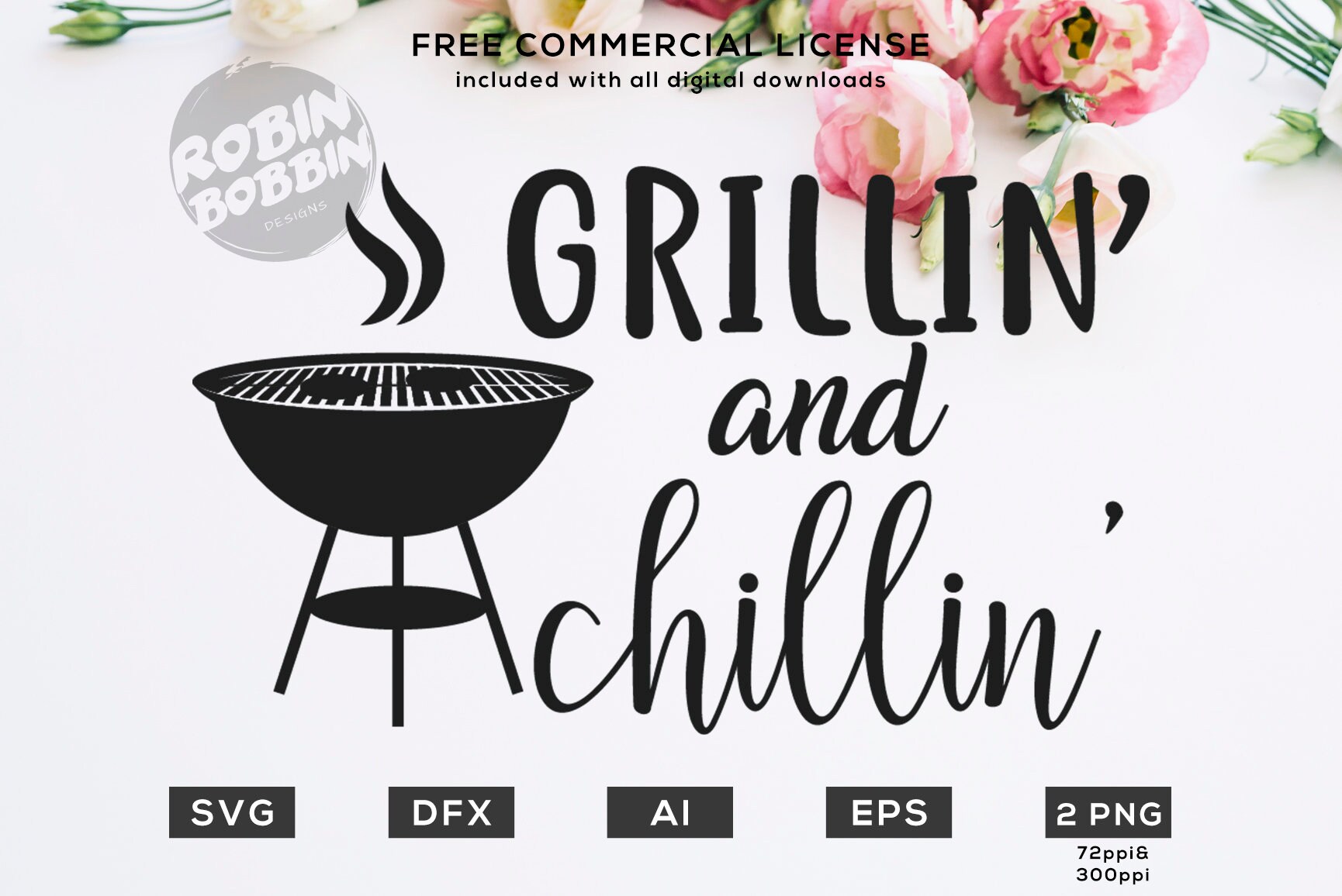 Download Grillin And Chillin Svg Grill Svg Barbeque Svg Etsy