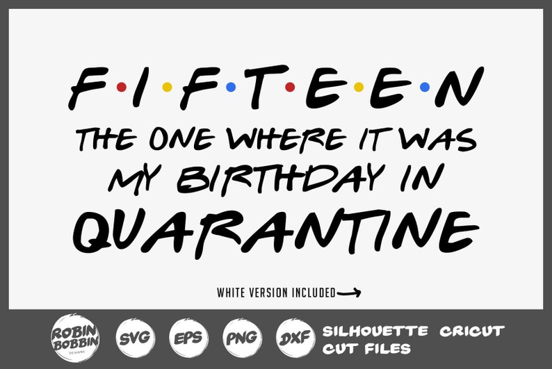 Download 15th Birthday 2020 Svg Fifteen the one where it was my | Etsy