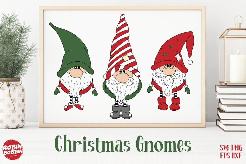 Download Christmas Gnomes SVG Gnome svg Gnome with Striped Hat svg ...