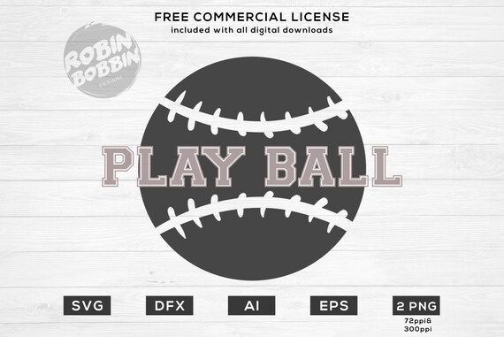 Play Ball Svg Baseball Player Svg Baseball Svg Baseball Mom Etsy