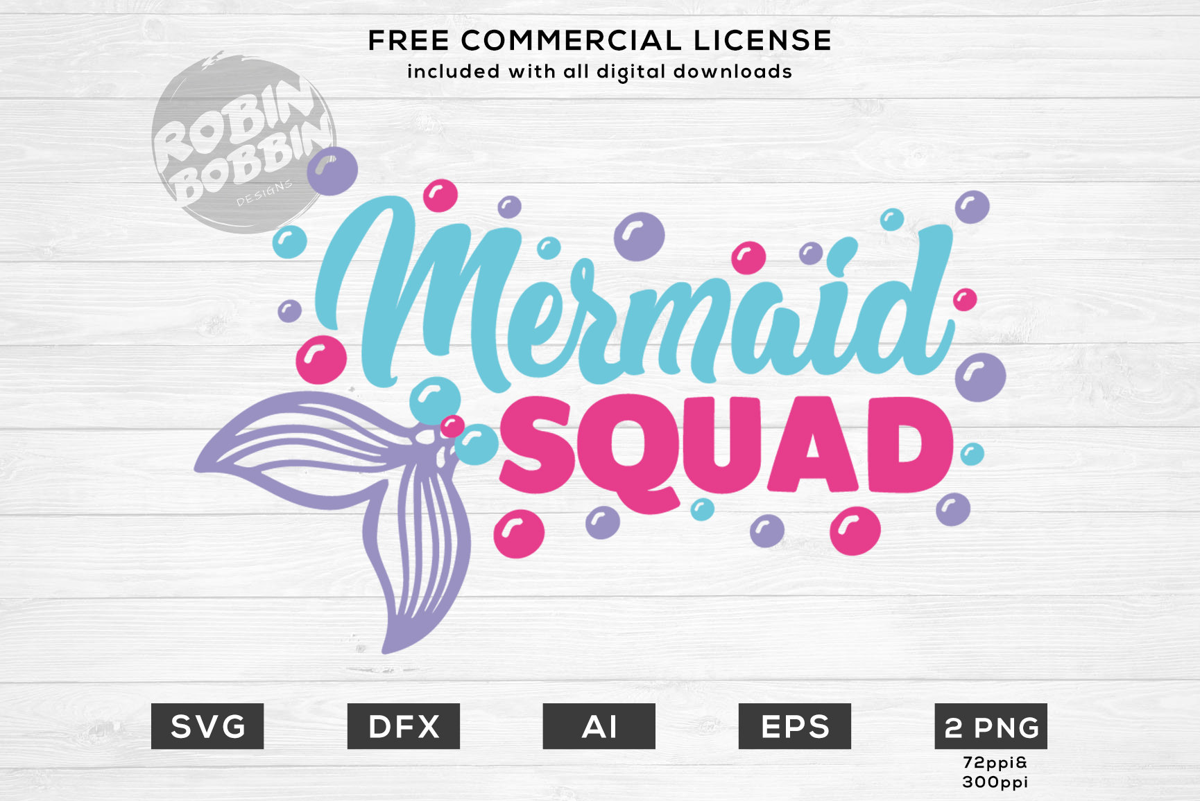 Mermaid Squad Svg Mermaid Svg Birthday Shirt Svg Mermaid Etsy