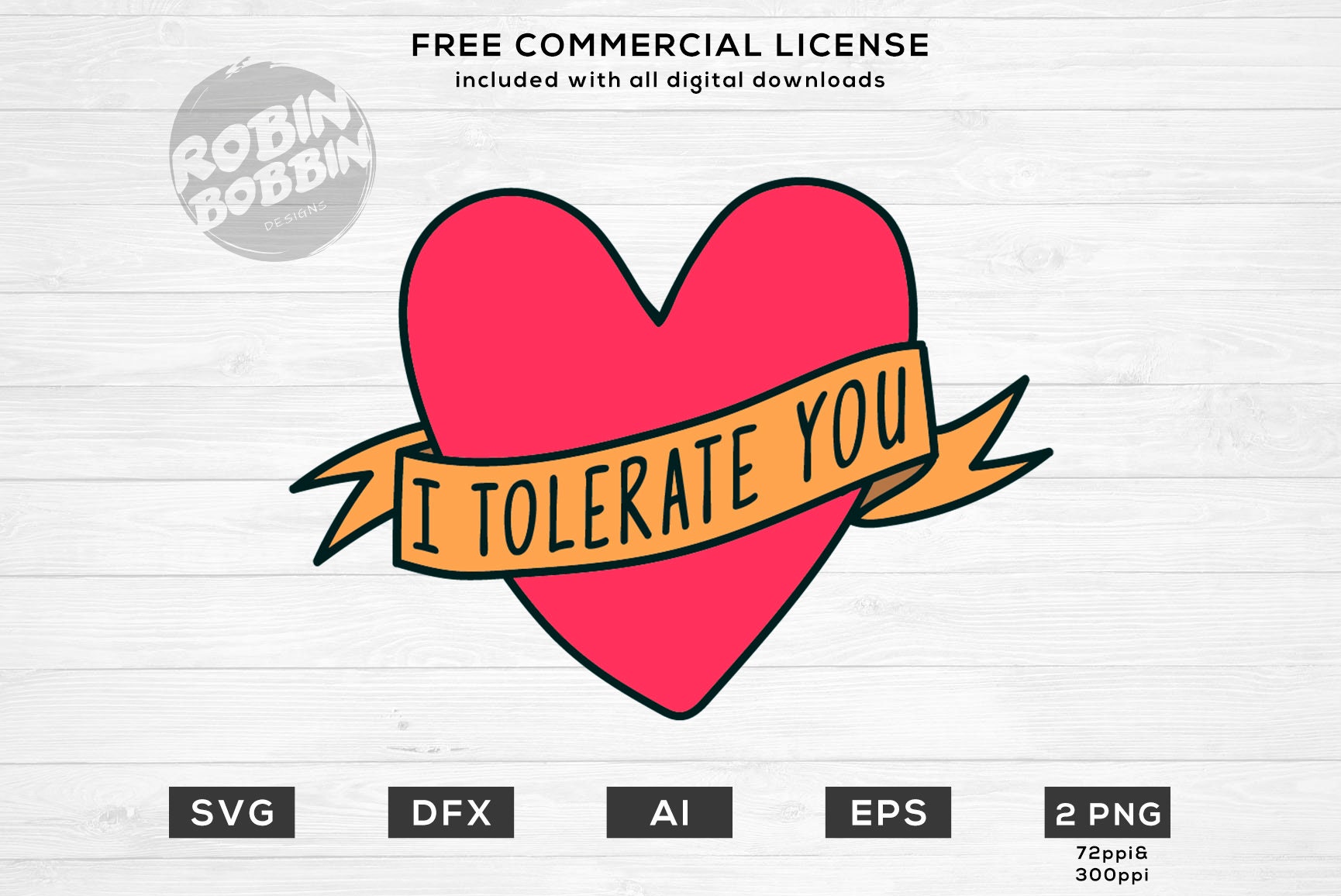 I Tolerate You Svg Valentines Svg Valentine S Design Etsy