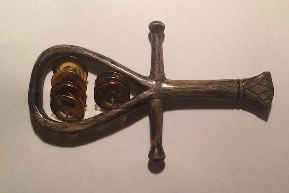 The Ankh Music of Life Sistrum | Etsy