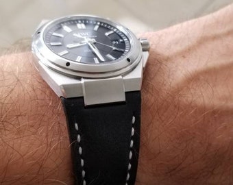 Genuine Leather Handmade Watch Band Fits IWC Ingenieur Automatic