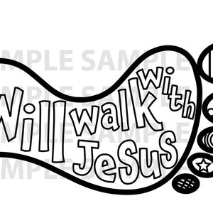 Come Follow Me 2023 Primary LDS Primary Coloring Page Jesus Coloring Page Printable Primary Walk with Jesus LDS Primary Ideas image 2