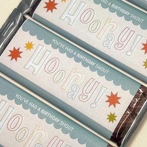 Primary Birthday - LDS Primary gifts - Primary Candy bar Wrapper - Chocolate Birthday - Primary Birthday Treat