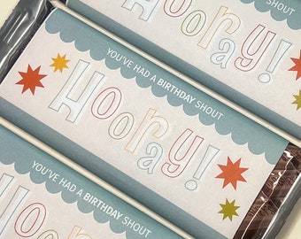 Primary Birthday - LDS Primary gifts - Primary Candy bar Wrapper - Chocolate Birthday - Primary Birthday Treat