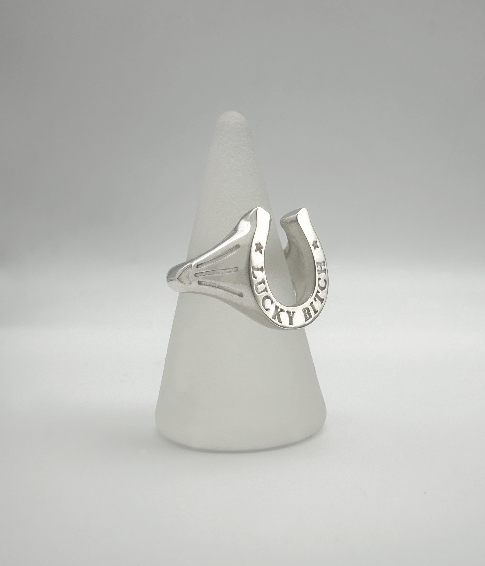 The Lucky Bitch Ring - Etsy
