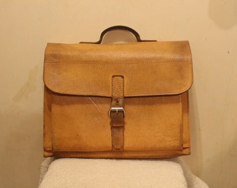 Vintage Naturleder Tasche