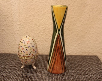 Kleine Kunstkeramik Vase mid - century SIG Germany